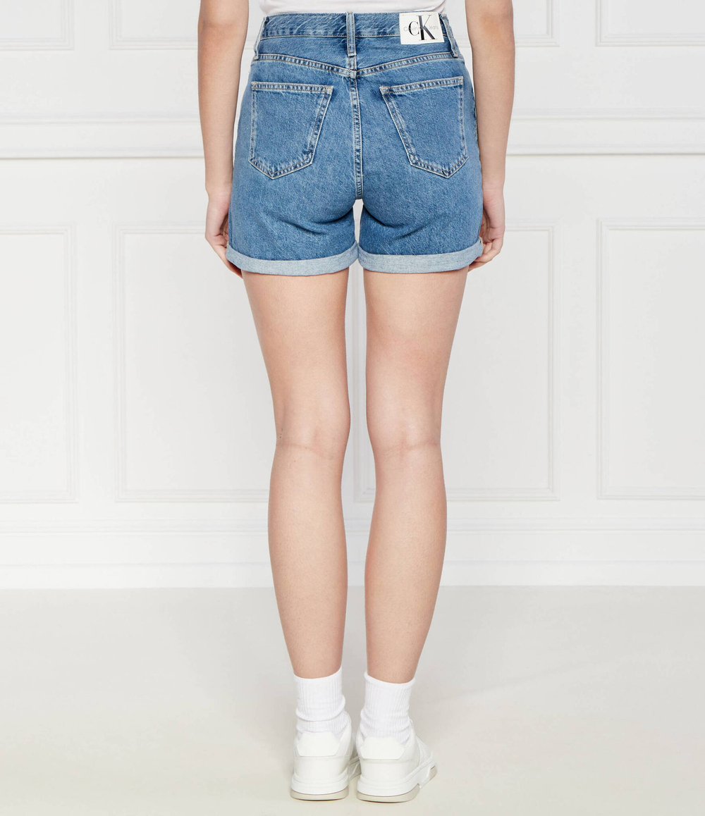 Джинсовые шорты CALVIN KLEIN JEANS - голубой(J20J222801)