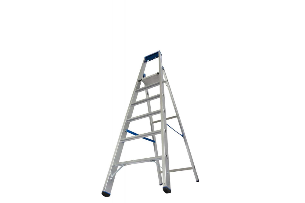 STABILO Свободностоящая стремянка, 6 ступенек (124531)