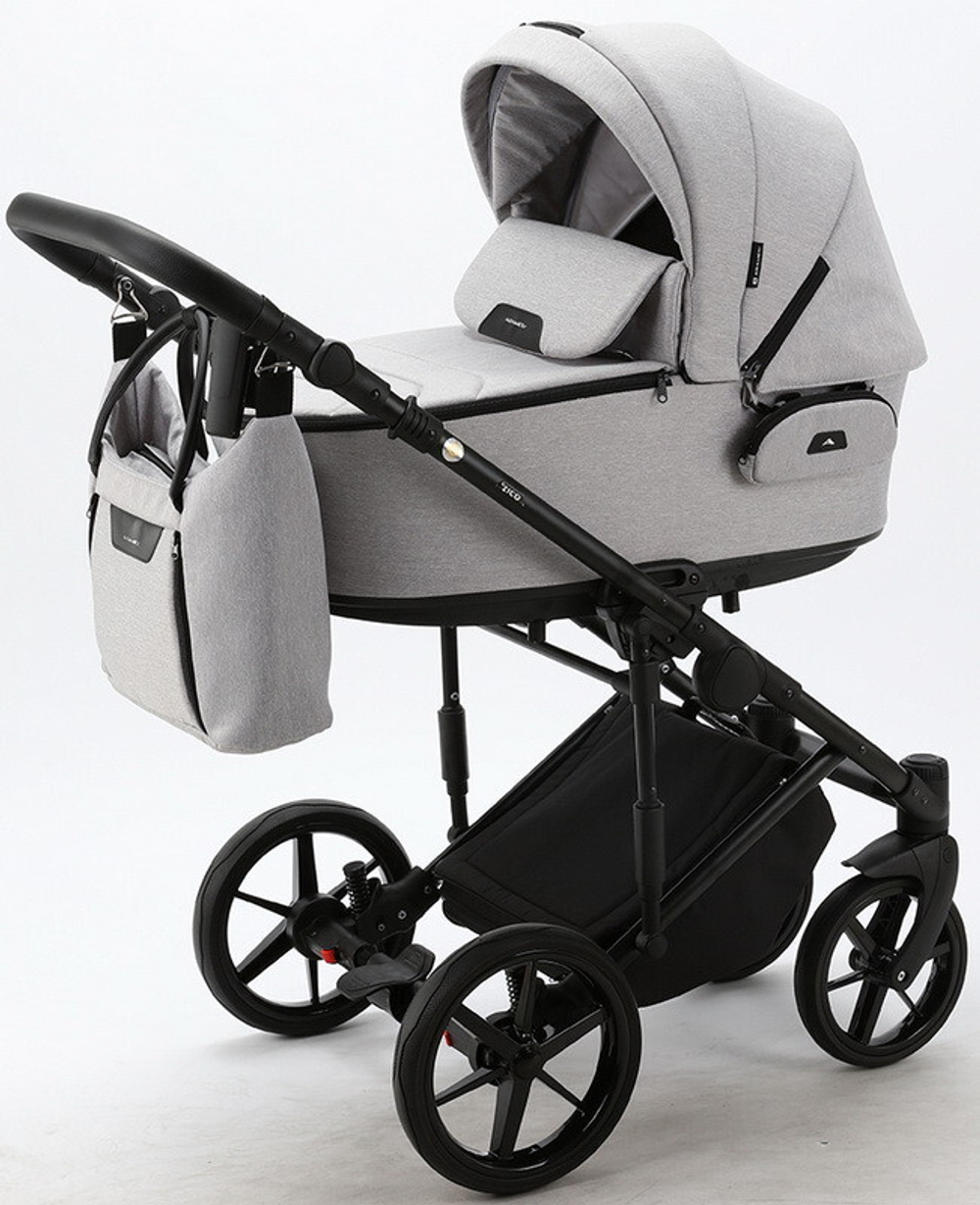 Детская коляска Adamex Zico 2 в 1 Z-TK01 СВ. СЕР.ТК