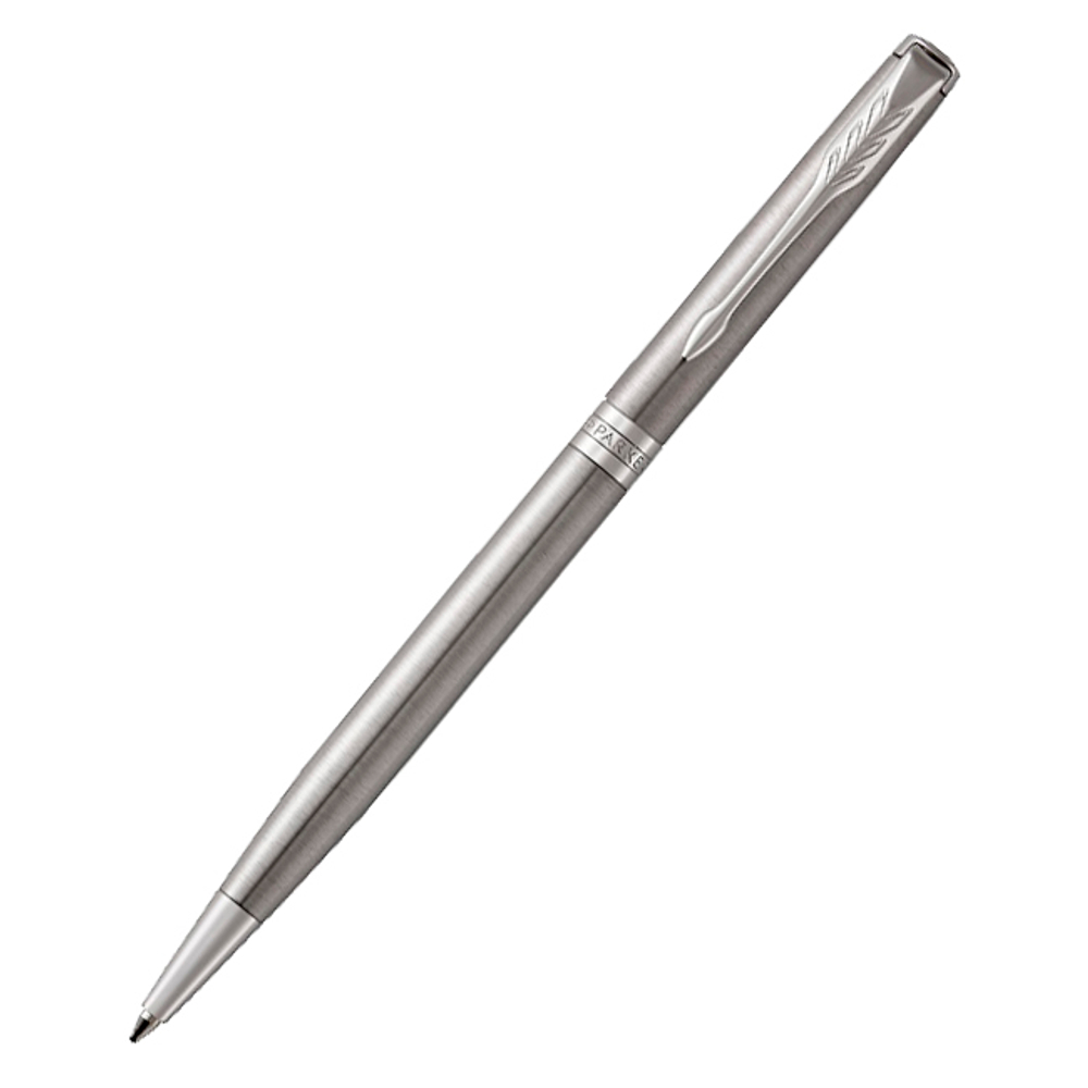Parker Sonnet Core - Stainless Steel GT SLIM, шариковая ручка, M, BL*