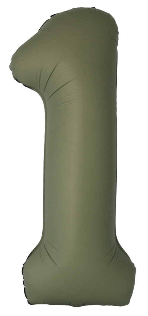 FM (40''/102 см) Цифра, 1 Slim, Оливковый, Матовый, 1 шт. в уп.