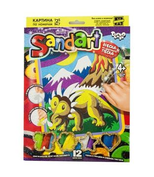 Набор креативного творчества «Фреска из песка» серия Sand Art, Набор 7
