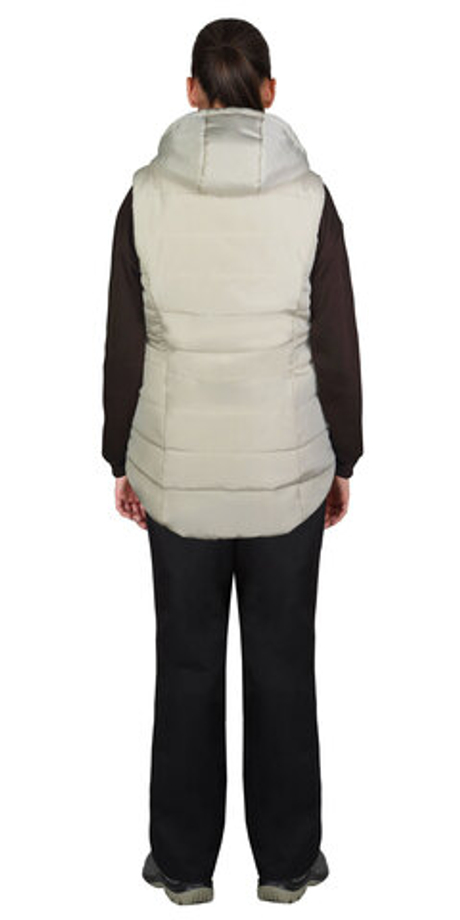 Жилет СИРИУС-УЛЬТРА бежевый, подкладка флис