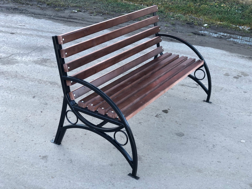 Скамейка "Бульвар с подлокотником" 1,5 м