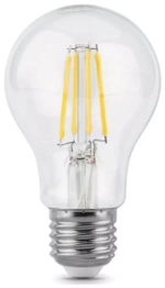 Лампа Gauss LED Filament А60 10W E27 930lm 2700K 102802110