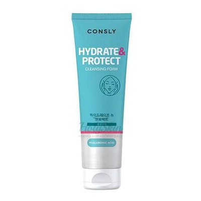 Пенка для умывания увлажняющая с гиалуроновой кислотой, 120мл, CONSLY