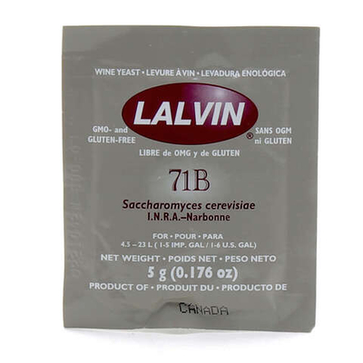 Дрожжи винные Lalvin 71B
