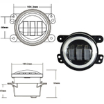 Комплект противотуманных фар Aurora с ДХО и поворотниками