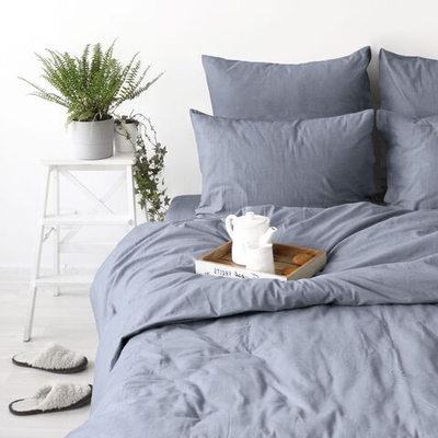 Набор Наволочек "Verossa" Melange 50/70 50/70 рисунок indigo 01 НН00001