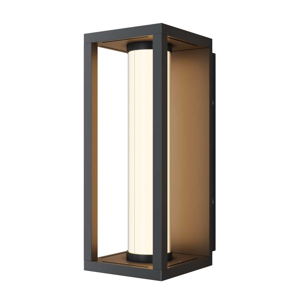 Уличный настенный светодиодный светильник Maytoni Expo O480WL-L12B3K