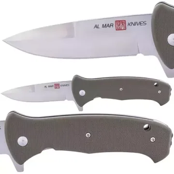 Складной нож Al Mar S.E.R.E. AL/AMK2208 c клинком из стали 8Cr13MoV, рукоять FRN