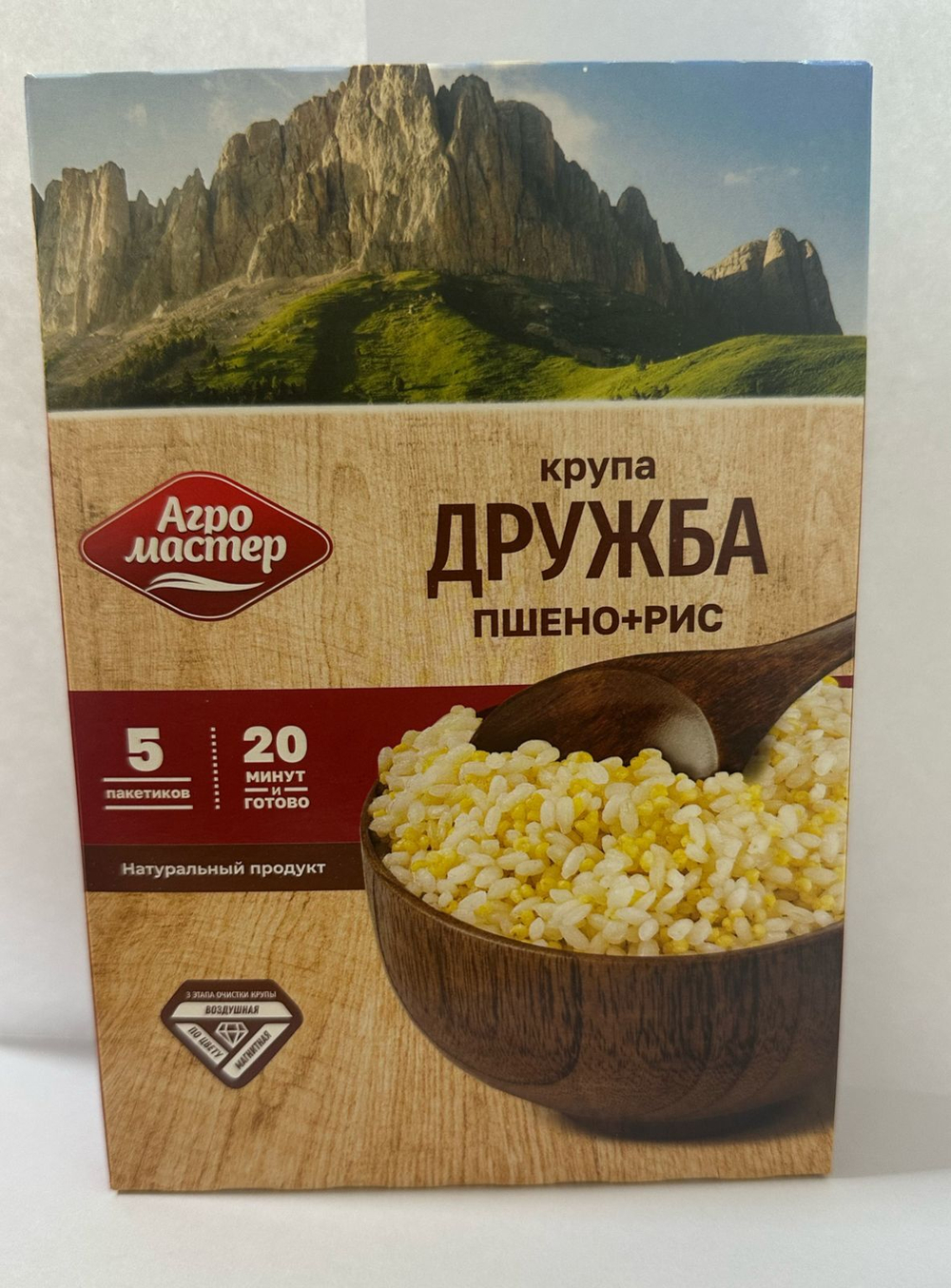 Смесь Круп Пшено+Рис Агромастер 400 гр