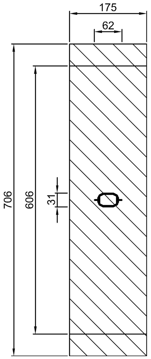 Сиденье-люлька для качелей H=2,0 м