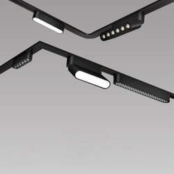 359066 SHINO NT23 177 черный Доп. адаптпер для создания поворотных светильников с арт. 359072, 359076, 359080 IP20 12W SMAL