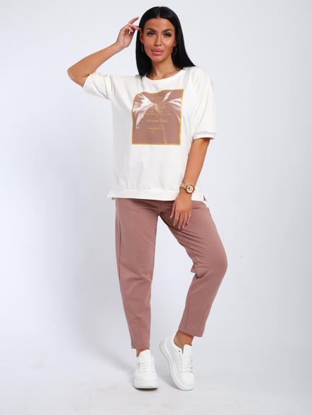 Брюки на манжете 2