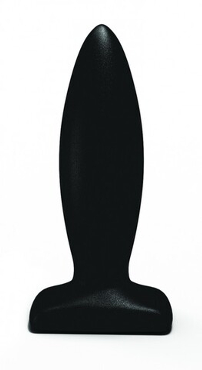 Анальный стимулятор Streamline Plug Black (10 см ,черный) (Цвет: черный)