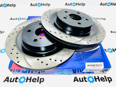 Диск тормозной перфорированный Avantech BR5011RL задний левый 317mm