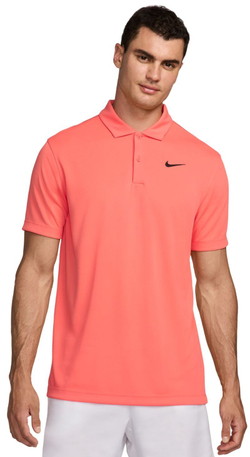 Мужское теннисное поло Nike Court Dri-Fit Solid Polo - Оранжевый