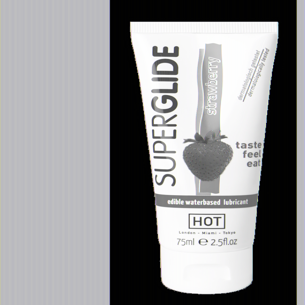 Смазка съедобная на водной основе Superglide со вкусом клубники 75мл 44119