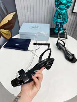 Prada Satin Sandals