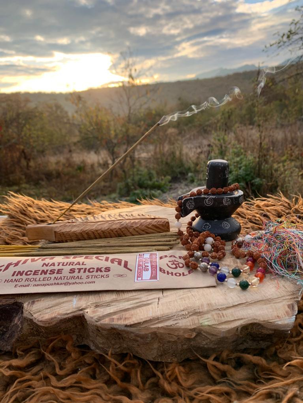 GULAB индийские благовония-палочки (Shiva Special)