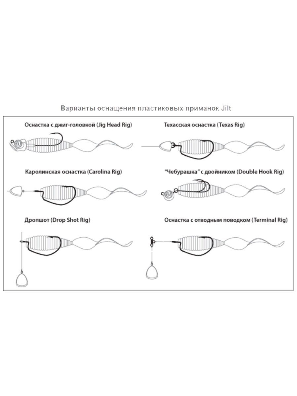 Твистер Homunculures Jilt 1.0'' 25.4мм вес 1.2гр 411 10шт