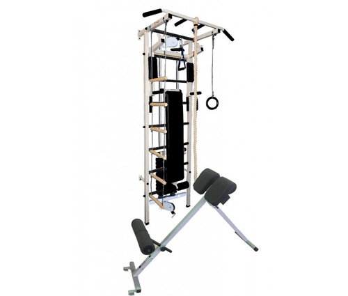 Шведская стенка с блочным тренажером (комплект - #8)