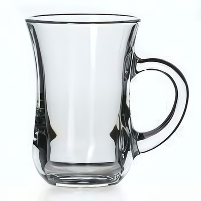 Кружка стеклянная 140мл «Чай и кофе» 55411SLB