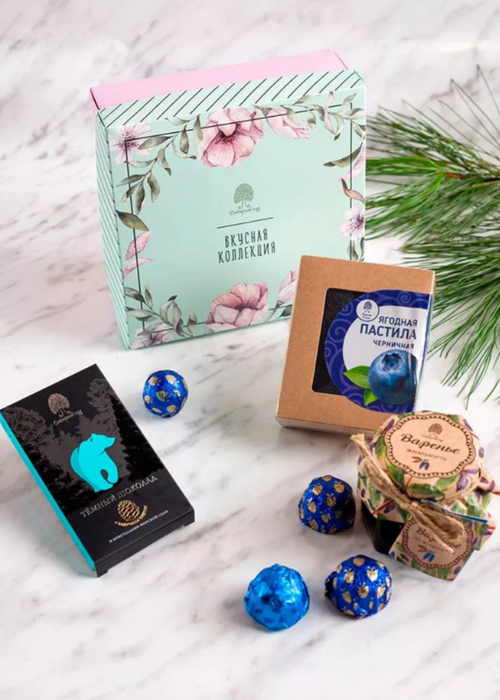 Подарочный набор / Вкусная Коллекция / 285 г / Сибирский кедр