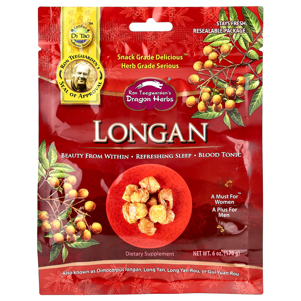 Dragon Herbs, Лонган, 6 унции (170 г)
