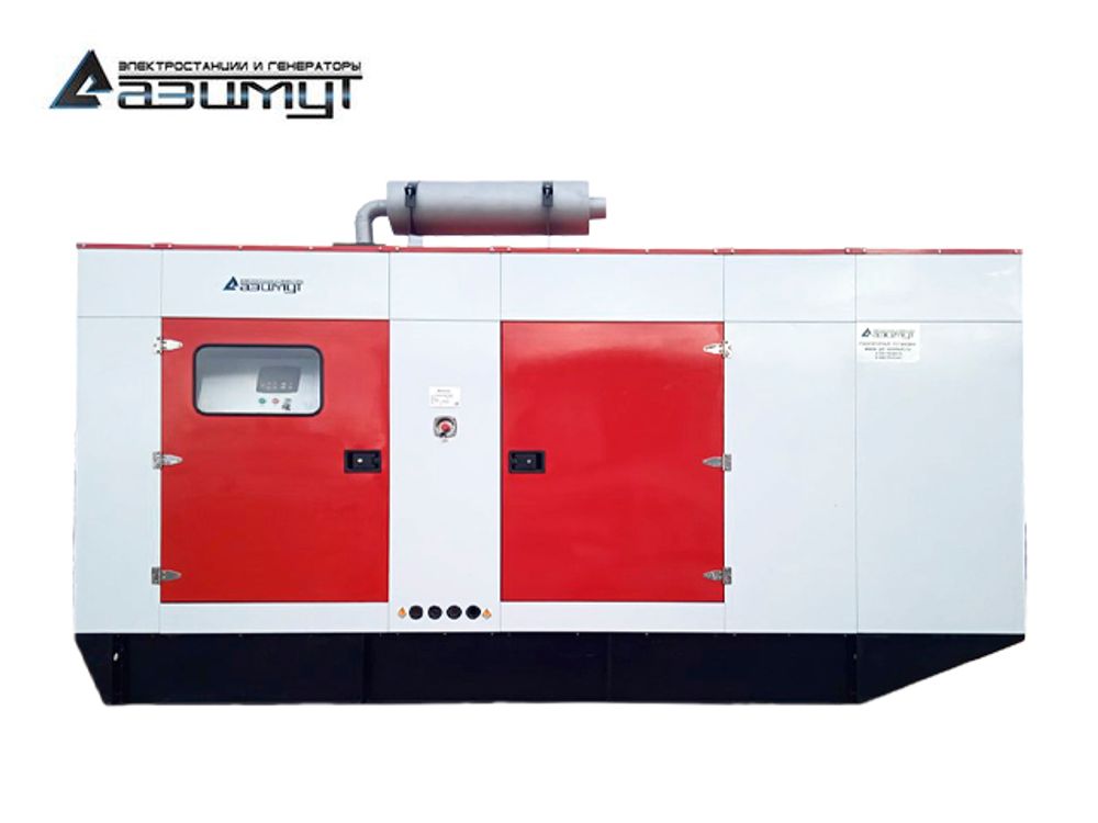 Дизельный генератор Азимут АД-580С-Т400-1РКМ16 Shangyan в кожухе