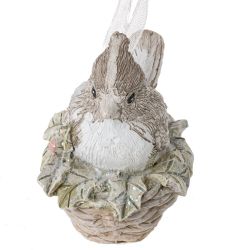 GAEM Изделие декоративное подвесное "Птичка", L6 W4 H5,5 см