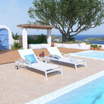 Шезлонг СПОНДА белый