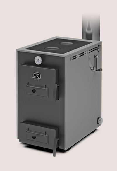 Отопительный твердотопливный котел Куппер Практик-22 В