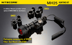 Фонарь Nitecore MH25 Hunting Kit