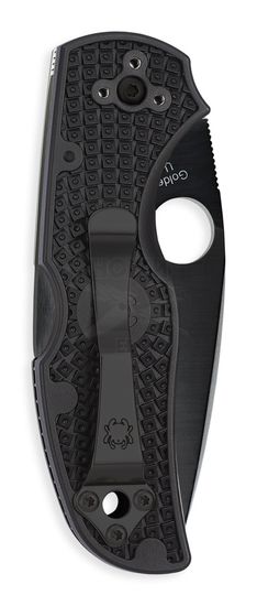 Складной нож Spyderco Native C41SBBK5 c клинком из стали CPM-S35VN, рукоять FRN