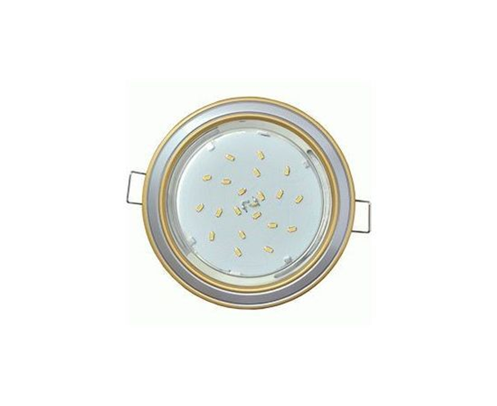 Ecola GX53 H4 Светильник встраиваемый квадрат плоский Белый матовый 41x106 FQ53N4ECB