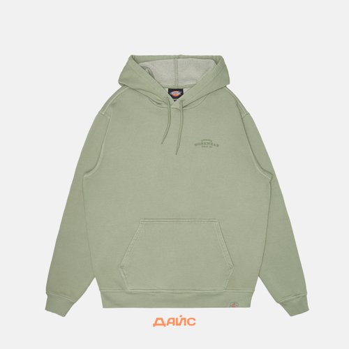 Толстовка мужская Dickies Christiana GD Hoodie Sea Spray артикул:DK0A87NQL191 - купить в магазине Дайс