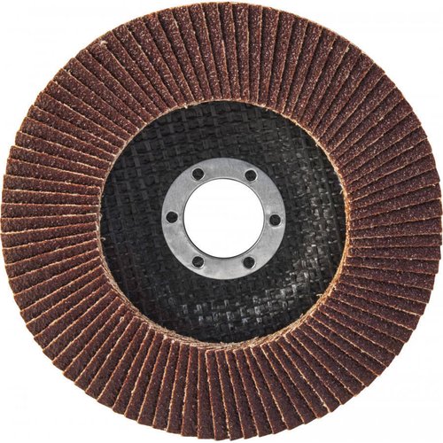 Диск лепестковый торцевой THORVIK 125х22.2 мм Р60   AFD125P60