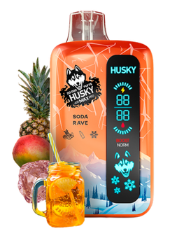 HUSKY AIR MAX PRO 20000 - Тропический лимонад со льдом (Soda Rave)