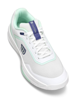 Женские Кроссовки теннисные Wilson Court Glide - white/bay/skipper blue