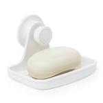 Мыльница для душа настенная flex белая