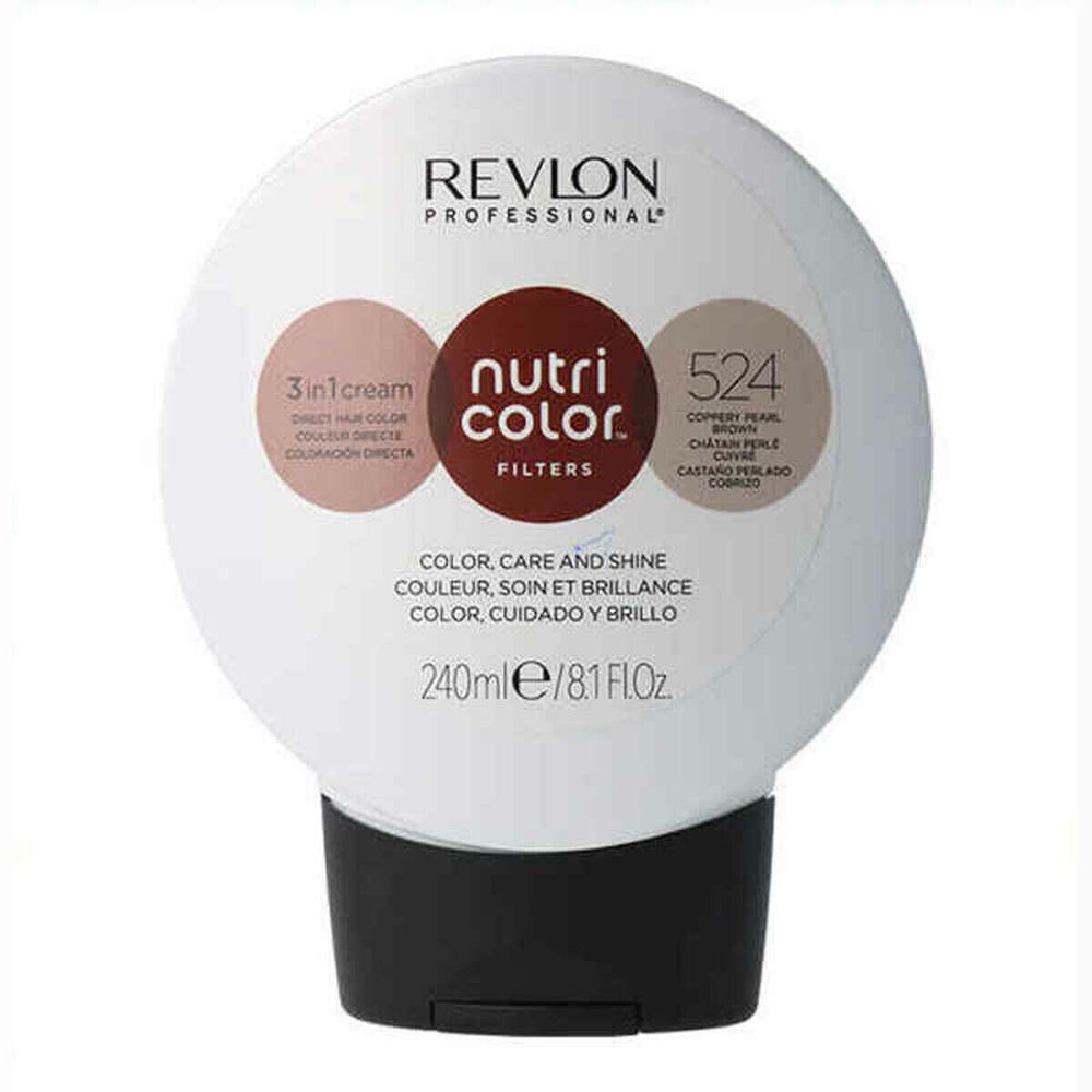 Постоянная краска Nutri Color Revlon 524 Медь Каштановый (240 ml)