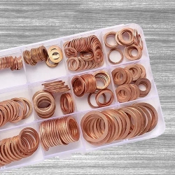 Шайбы уплотнительные медные в наборе 300шт