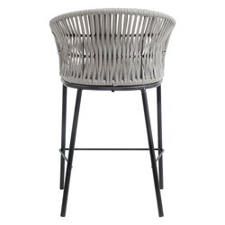 Стул полубарный Haugen, темно-серый/светло-серый