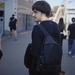 Футболка Смерч Оверсайз Принт #7 черная