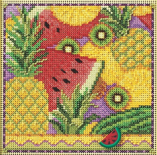 "Фрукты лета"-MH14-2413 вышивка