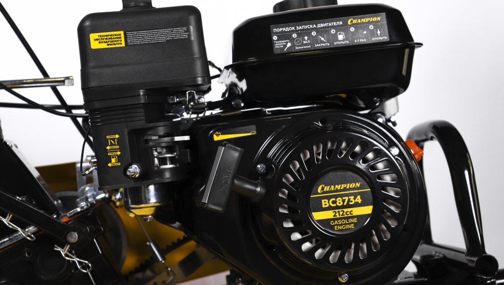 Бензиновый мотокультиватор CHAMPION BC8734