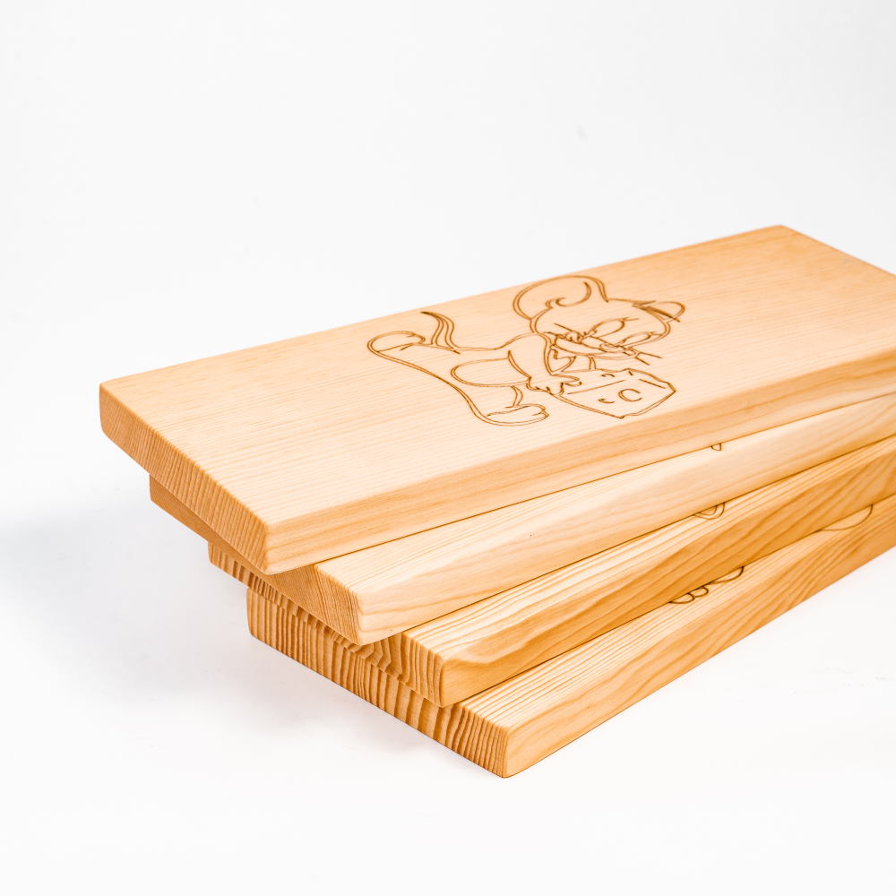 Разделочные доски 4 шт. из сибирского кедра RDN21