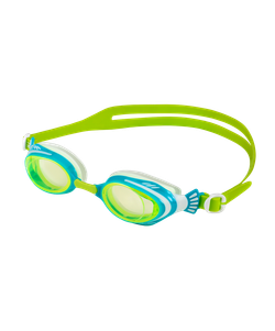 Очки для плавания Poseidon Blue/Lime, детский